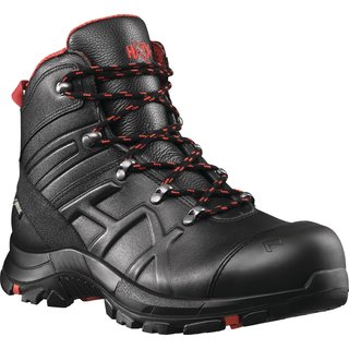 Sicherheitsstiefel BE Safety 54 Mid Gr.6,5 (40) schwarz/rot Leder