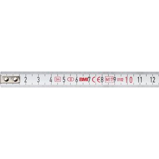 Taschenrollbandma L.3m B.13mm mm/cm EG II Ku.Sichtfenster PROMAT