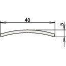 Niroschwelle 164 3-107 L.965mm VA ma geb.ATHMER