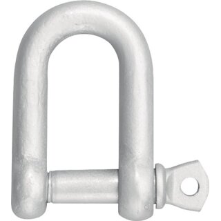 Schäkel Trgf.200kg Bügel/Bolzen 8mm ger.Form VE=25 St.