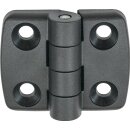Scharnier H.48mm B.58mm S.8,3mm PA schwarz VORMANN