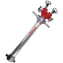 Hydrantenstandrohr STORZ Alu.DN 80 2xC-Abgang,2 Ventile...