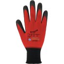 Handschuhe Condor Gr.11 rot/schwarz EN 388 EN 407 PSA II...