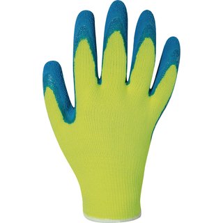 Handschuhe Harrer Gr.10 gelb/blau EN 388 PSA II