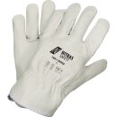Handschuhe Driver Gr.9 grau Rindvollleder EN 388 PSA II...