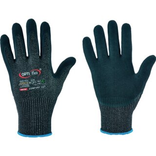 Schnitthandschuh Comfort Cut Gr.7 schwarz meliert/schwarz EN 388 PSA II 12 PA