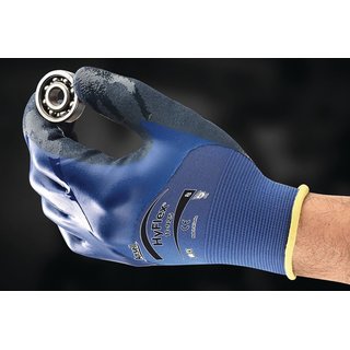 Handschuhe HyFlex 11-925 Gr.10 blau EN 388 PSA II