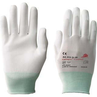 Handschuhe Camapur Comfort 616 Gr.7 wei EN 388 PSA II 10 PA