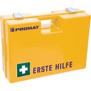 Erste Hilfe Koffer BAUBRANCHE B260xH170xT110ca.mm orange PROMAT