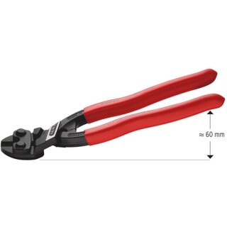 Kompaktbolzenschneider CoBolt® L.200mm Ku.-Überzug 20Grad 3,6mm o.Aussparung