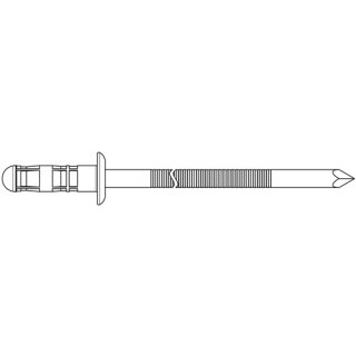 Blindniet PolyBulb Nietschaft dxl 4,8x16 Alu./STA 250 St.GESIPA
