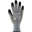 Handschuhe FlexN Gr.11 grau/schwarz EN 388 PSA II TECWERK