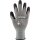 Handschuhe FlexN Gr.10 grau/schwarz EN 388 PSA II TECWERK