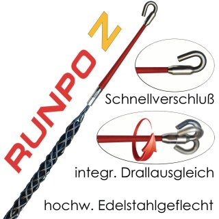 Kabeleinziehstrumpf RUNPO Z Kabel-D.9-15mm RUNPOTEC