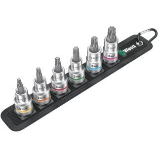 Steckschlüsselsatz Belt C 3 TORX® HF Zyklop 6-tlg.1/2 Zoll T25-T55 WERA