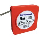 Fühlerlehrenband Stärke 0,1mm L.5m B.13mm