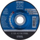 Schruppscheibe SG STEEL D125xS4,1mm gekr.STA Bohr.22,23mm...