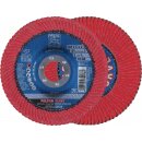 Fächerscheibe POLIFAN CO SGP CURVE STEELOX D.125mm...