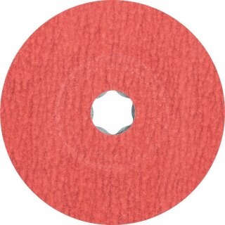 Fiberscheibe COMBICLICK CO-COOL D.125mm K.60 INOX/Alu.Keramikkorn PFERD