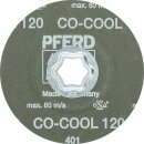 Fiberscheibe COMBICLICK CO-COOL D.125 K.80 INOX/Alu.Keramikkorn PFERD