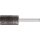 Schleifstift INOX D10xH20mm 6mm Edelkorund ADW 46 ZY PFERD