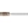 Schleifstift INOX D10xH20mm 6mm Edelkorund ADW 46 ZY PFERD