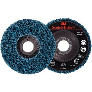 Grobreinigungsscheibe CG-RD Ø115x22mm ext.coarse Bohr.22,23mm 3M