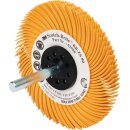 Radialbürstenscheibe BB-ZS Typ C D.76,2mm K.80 gelb...