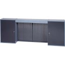 Werkzeugschrank H600xB1600xT200mm silber anth.4...