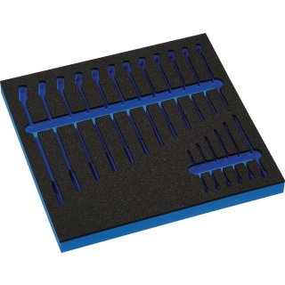 Werkzeugmodul Leereinlage 2/3-Modul 4000 871 235,18-tlg.PROMAT