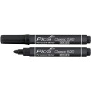 Permanentmarker Classic schwarz Strich-B.1-4mm Rundspitze...