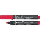 Permanentmarker Classic rot Strich-B.1-4mm Rundspitze PICA