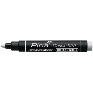 Permanentmarker INSTANT WHITE weiß Strich-B.1-4mm Marker PICA