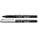 Permanentmarker INSTANT WHITE weiß Strich-B.1-2mm...
