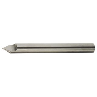 Gravierstichel Pro D D.8mm VHM Gesamt-L.75mm WERNER WILKE