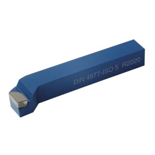Stirndrehmeißel DIN 4977ISO5 25x25mm HM P25/P30 re. Wilke