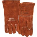 Schweißerhandschuhe Gr.L (9) braun Rindspaltleder 5 PA