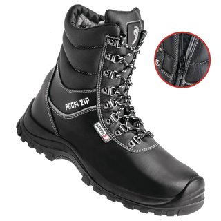 Sicherheitswinterstiefel Magnus-Profi Gr.41 schwarz Leder glatt