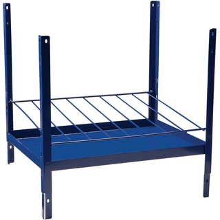 Regalelement LOGS 160 H520xB540xT390mm blau RAL 5022 8-reihig