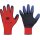 Handschuhe Tip Grip Gr.10 rot/schwarz/blau STRONGHAND