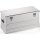 Aluminiumbox L782xB385xH367mm 91l m.Klapphebelverschlüssen m.Bohrungen