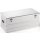 Aluminiumbox L902xB495xH367mm 140l m.Klapphebelverschlüssen m.Bohrungen