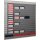 Planungstafel H1765xB1580xT78mm 15 Schienen grau