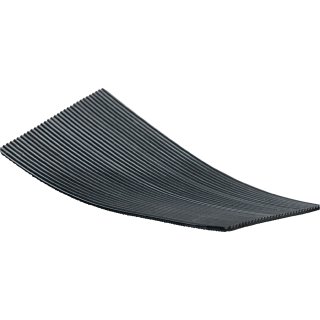 Gummifeinriefenmatte B.1m L.10m D.3mm schwarz NR/SBR m.Gewebeeinlage Rl.
