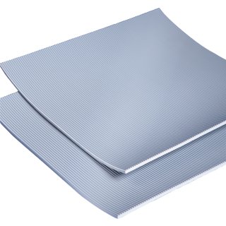 Gummiisoliermatte ElaQprem B.1,20m L.10m D.4,5mm grau NR/SBR Rl.MÖLLER