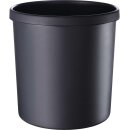 Papierkorb 18l H310xØ295mm m.Griffrand Ku.schwarz...