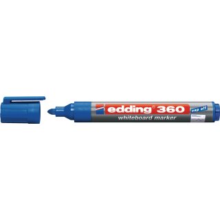 Whiteboardmarker 360 blau Strich-B.1,5-3mm Rundspitze