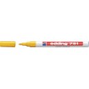 Lackmarker 751 gelb Strich-B.1-2mm Rundspitze EDDING