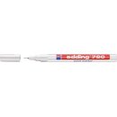Lackmarker 780 weiß Strich-B.0,8mm Rundspitze EDDING