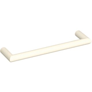 Möbelgriff 562.10B128 Ku.99 reinweiß ma 128mm D.10mm HEWI